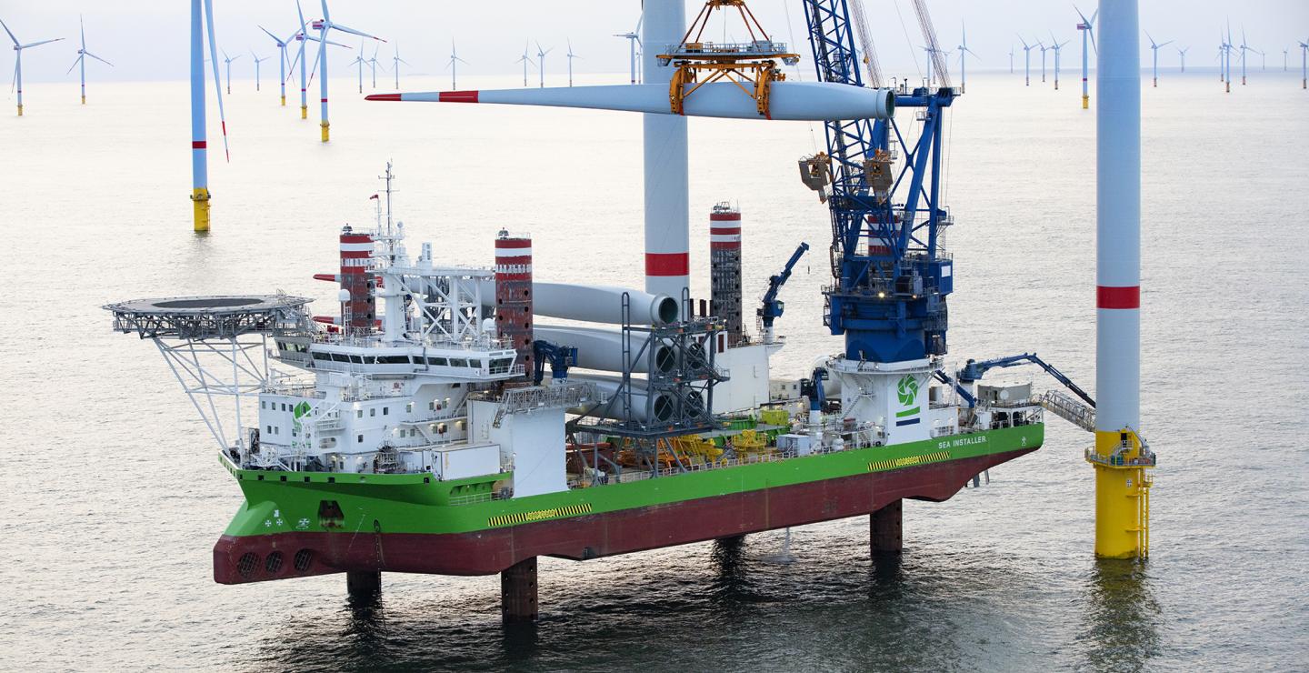 DEME Offshore awarded major Hornsea Two contract for foundation and turbine installation | DEME Group